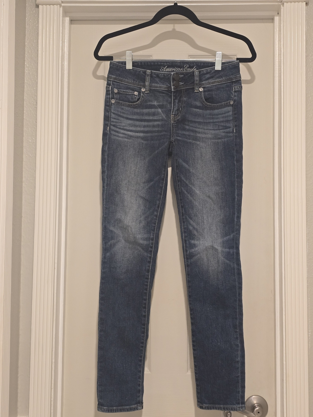 American Eagle Outfitters Skinny Jeans - Faded Blue Wash